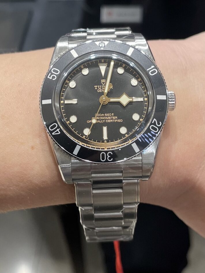 TUDOR Black Bay 54 チューダー ブラックベイ54 2023年新作Tudor ブラックベイ54 試着レビュー ⁄ トケタン 腕時計