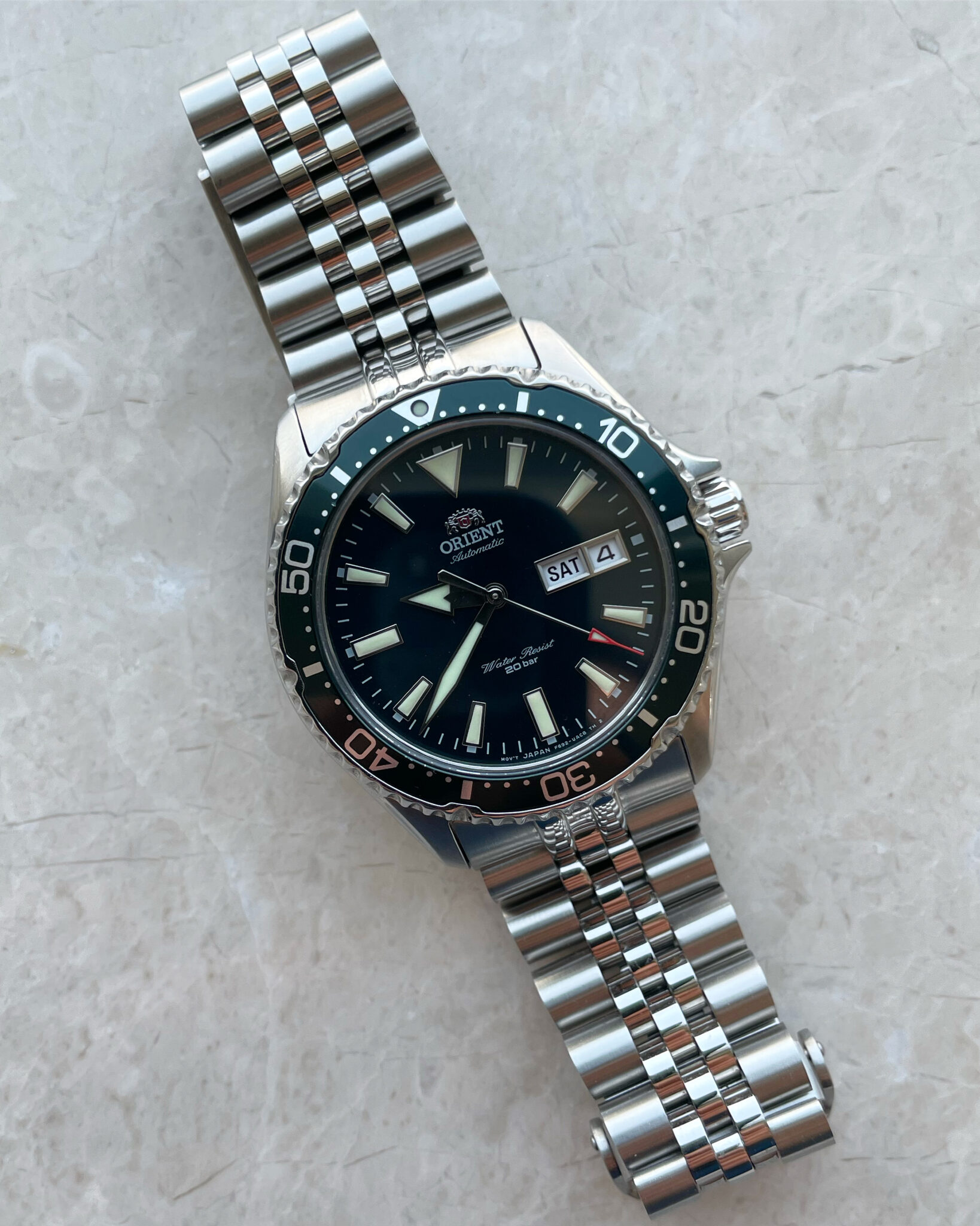 Strapcode 】オリエント カマス 用 ジュビリーブレスレット使用レビュー【 タイコノート 】 / トケタン 〜腕時計探訪blog〜