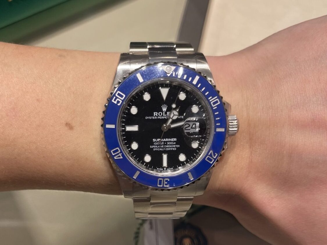青サブ 】ROLEX サブマリーナー 126619LB を試着したのでサクッとご 