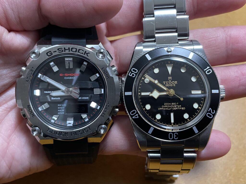 G-SHOCK, Tudor Black Bay 54