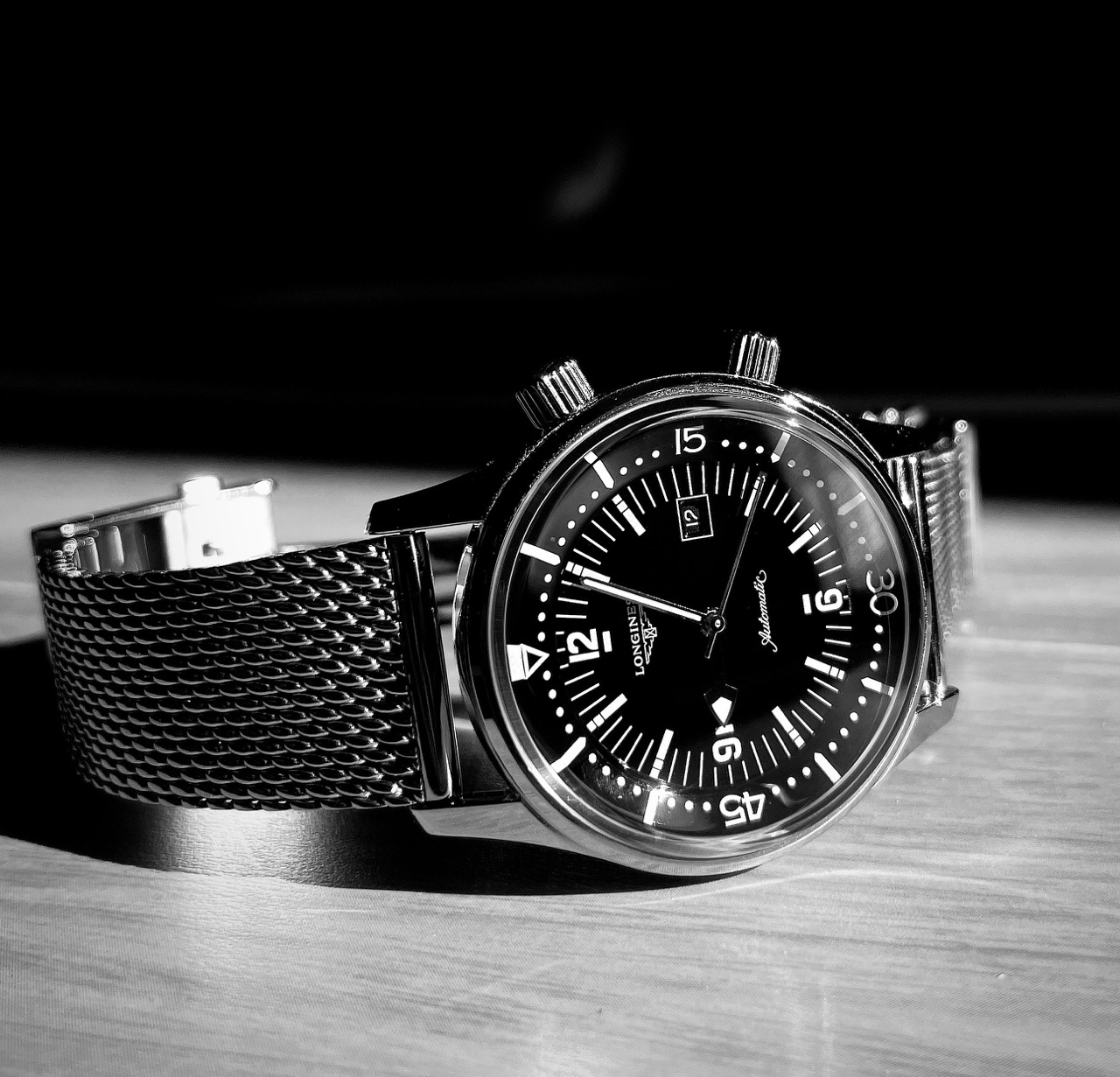 ロンジン レジェンドダイバー 36mm 2年着用レビュー ｜あえての小径 