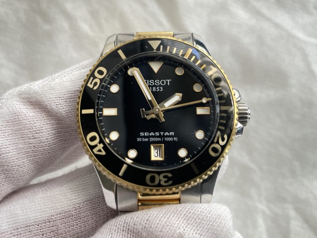 TISSOT シースター 1000 36MM　ダイアル