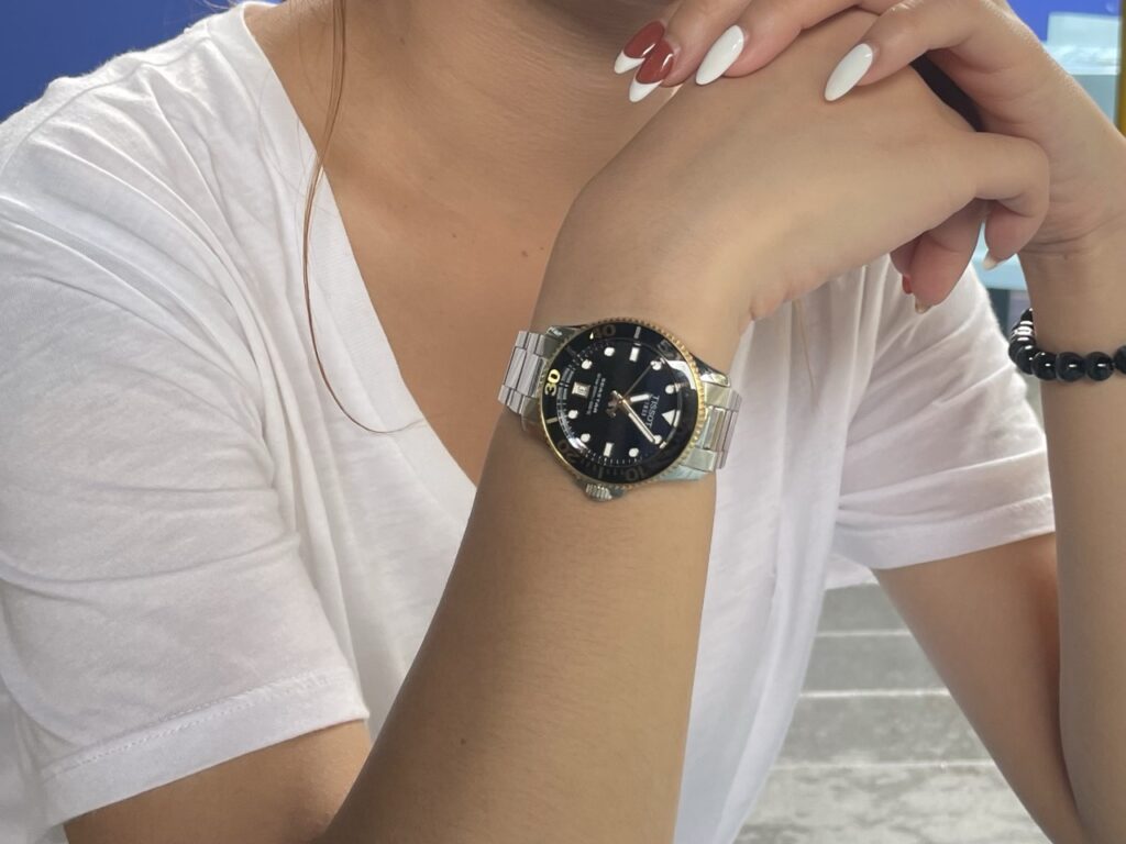 TISSOT シースター 1000 36MM　着用３