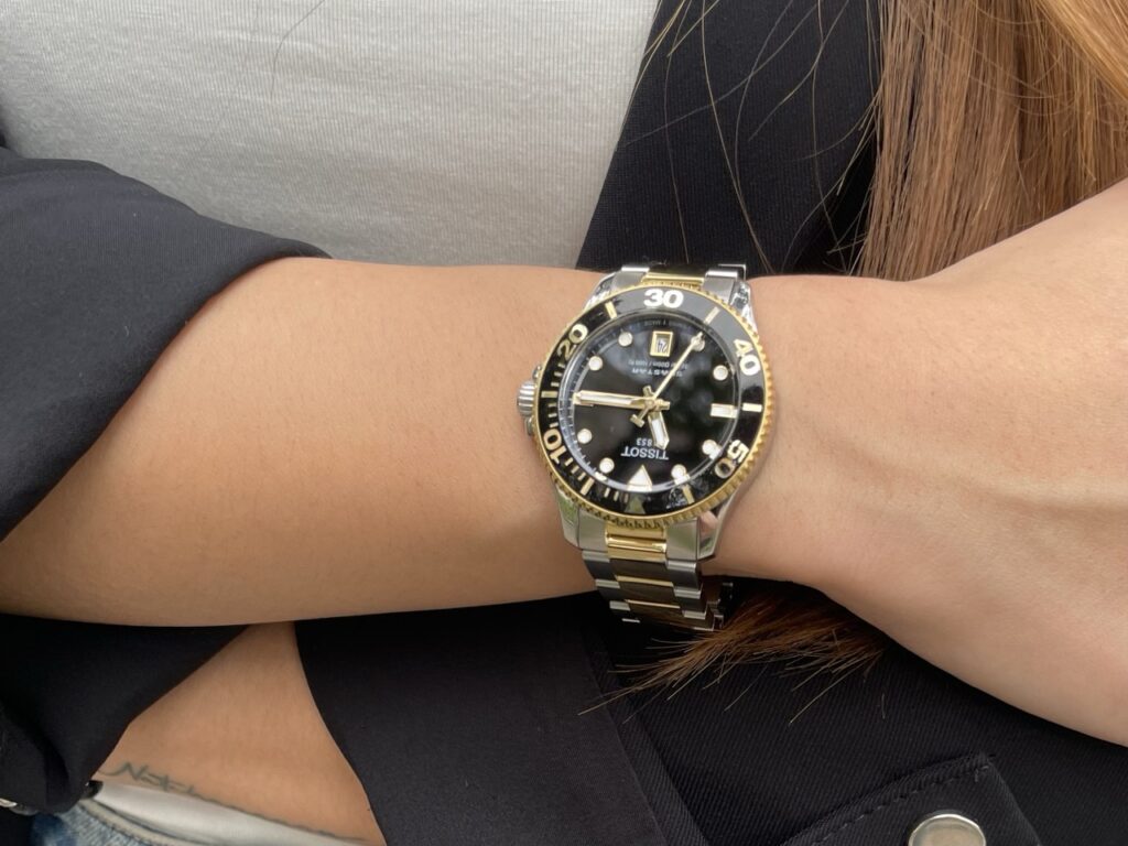 TISSOT シースター 1000 36MM　着用２