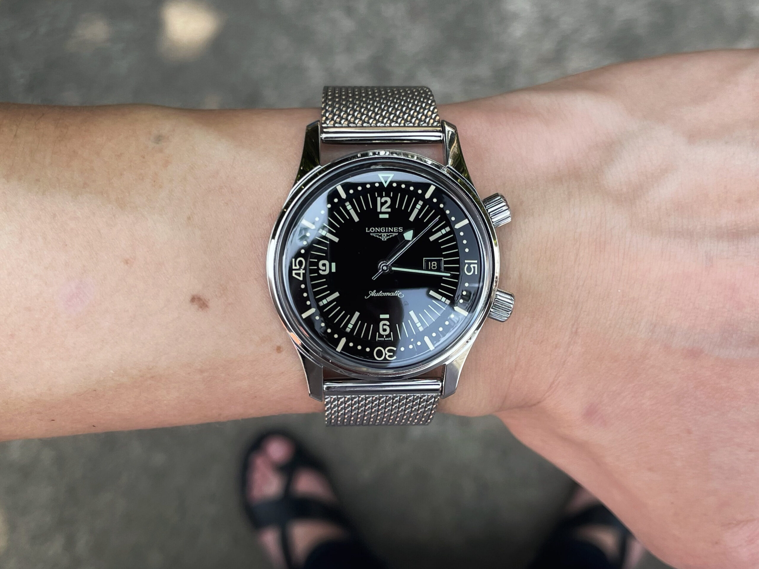 ロンジン レジェンドダイバー 36mm
