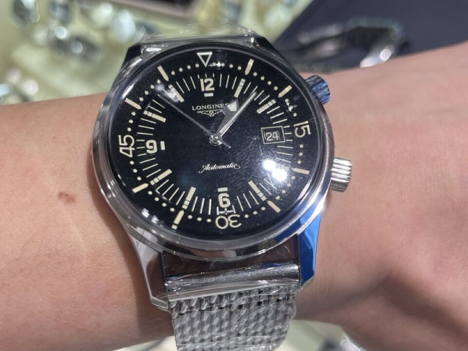 ロンジン レジェンドダイバー 42mm　試着