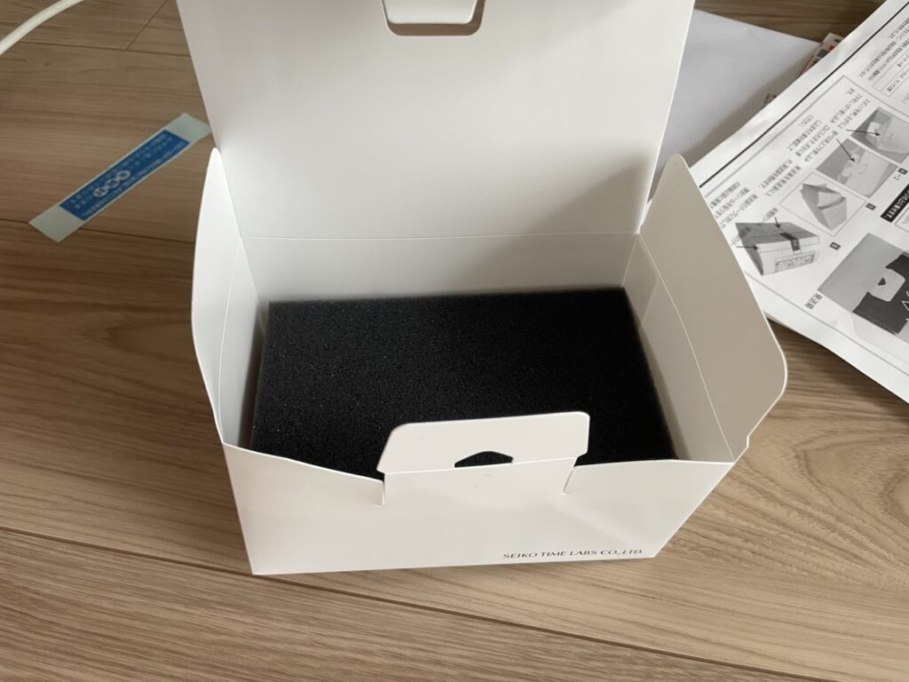 グランドセイコー　コンプリートサービス　箱　組み立て