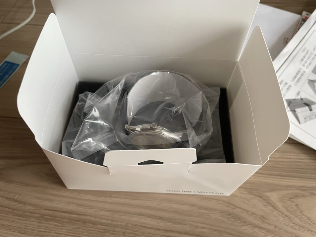 グランドセイコー　コンプリートサービス　梱包