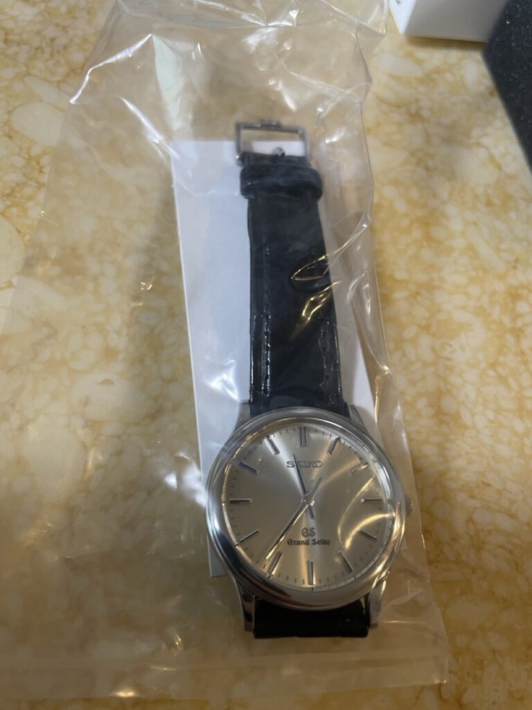 グランドセイコー　コンプリートサービス　時計２