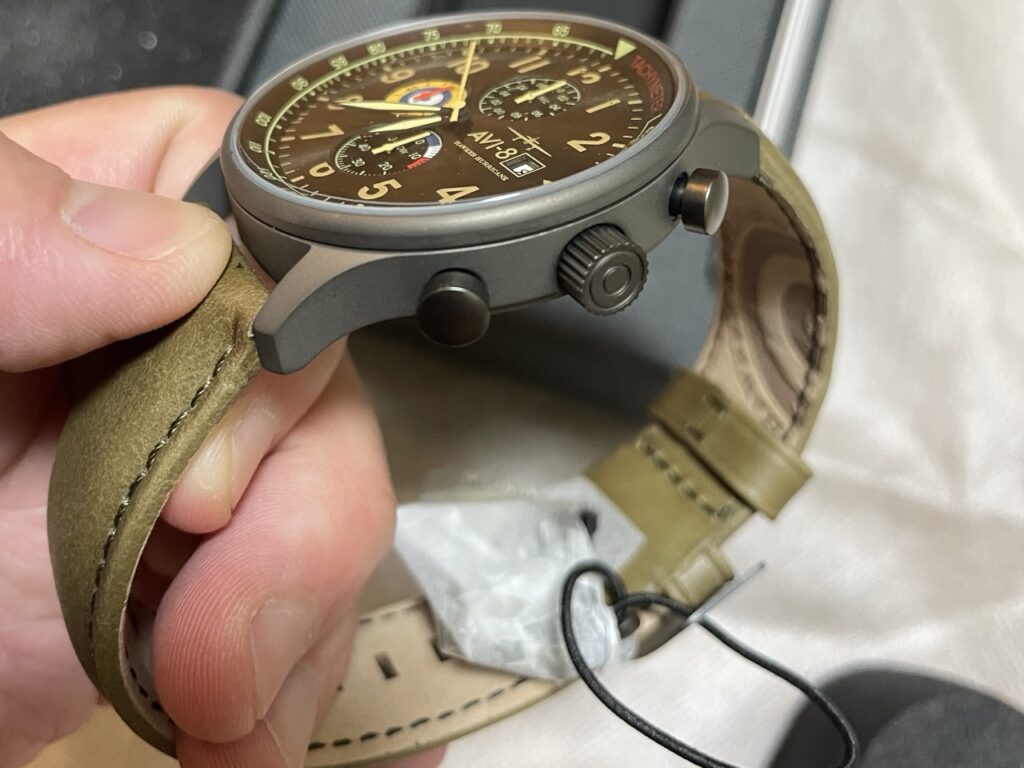 AVI-8 Hawker Hurricane Classic Chronograph　ケース