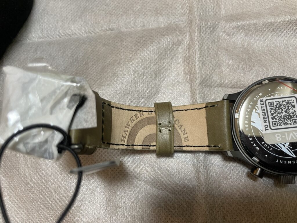 AVI-8 Hawker Hurricane Classic Chronograph　レザーベルト