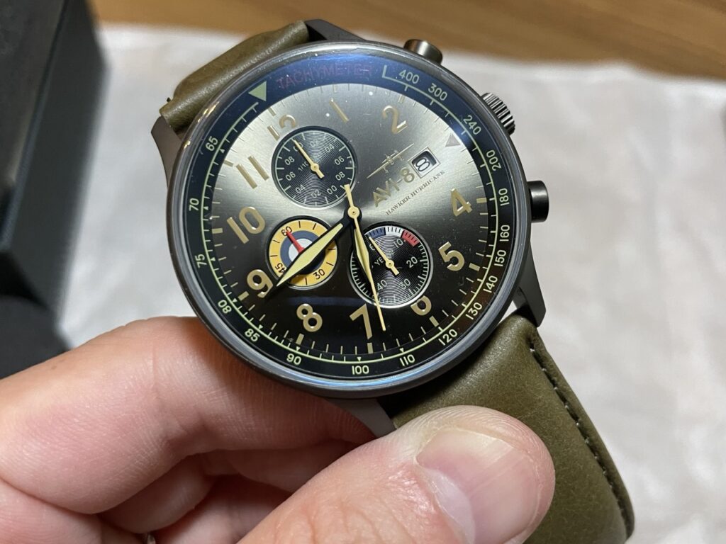 AVI-8 Hawker Hurricane Classic Chronograph dark earth